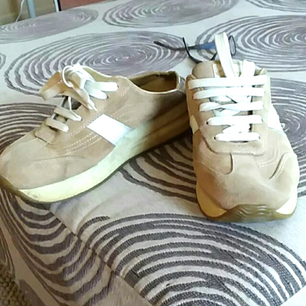 Platform Op slide sneaker vintage , rare find